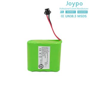 Wholesale Customized Rechargeable ICR 18650 Li Ion Battery Pack 14.4V 2600mAh 4S1P from china suppliers
