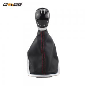 Wholesale Car Gear Shift Knob Acrylic Black Cap Red Line 6 Speed Universal For FORD FOCUS from china suppliers