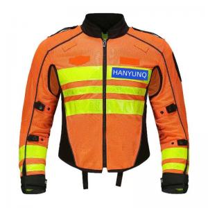 China Safety Police Jacket Reflective Riding Suit Racing Motorcycle Motorbike Touring Uniform Hi Vis on sale