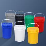 20L 5 Gallon 20KG Plastic Bucket Thicken Food Grade PP Pail for Paint Engine Oil