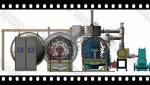 Horizontal High Vacuum Sputter Deposition System , DC Sputtering Coating Machine