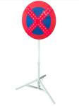 Height Adjustable 500mm LED Arrow Sign Board