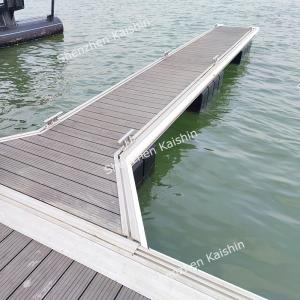 Wholesale Marina Floating Finger Dock With Aluminum Alloy 6061-T6 Material Floating Pontoon from china suppliers