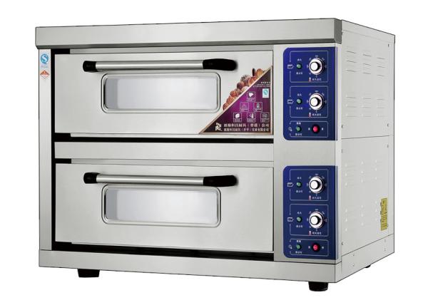 2 Decks 2 Trays Stainless Steel Electric Baking Ovens Laminated-Type Features