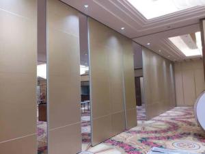 Wholesale Movable Aluminium Door Track Sliding Partition Walls / Acoustic Folding Room Dividers from china suppliers