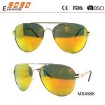 Classic culling fashion metal sunglasses ,UV 400 Protection Lens,suitable for