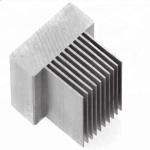 Versatile Aluminum Extrusion Heat Sink Aesthetic Customized Silver Heat Sink