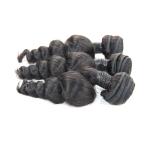 Genuine 100 Loose Curly Hair Extensions , Loose Wave Weave Human Hair