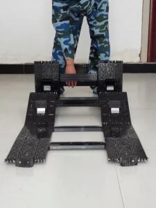 China Electrophoretic Surface Coating Folding Tactical Ladder Special Hard Aluminum Alloy on sale