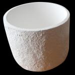 ISO9001 Kiln Furniture High Purity Alumina Coarse Crucible For Sintering Of