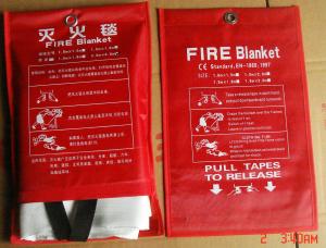 Wholesale 2m*2m Glassfiber Fire Blanket Fire fighting blanket from china suppliers