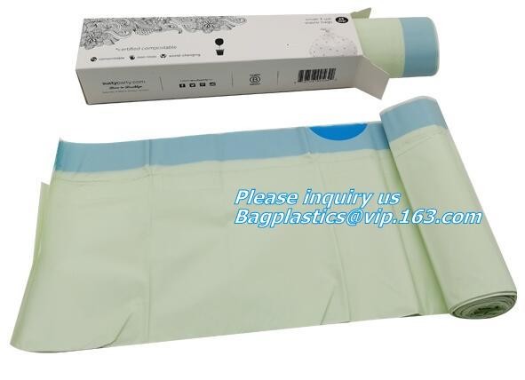 33 Gallon 33" X 39" Compostable Trash Can /Bin Liner 1 Mil, heavy duty bin bags liners, Biobag Compostable Kitchen Caddy