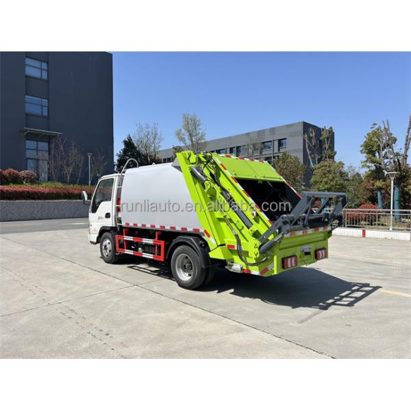 Factory Reasonable Price Compactor Garbage Truck 5 Cubic Garbage Trucks