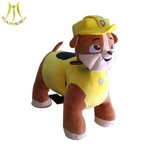Wholesale Hansel new 4 wheels zippy battery animal kids electric rides on paw patrol for shopping mall from china suppliers