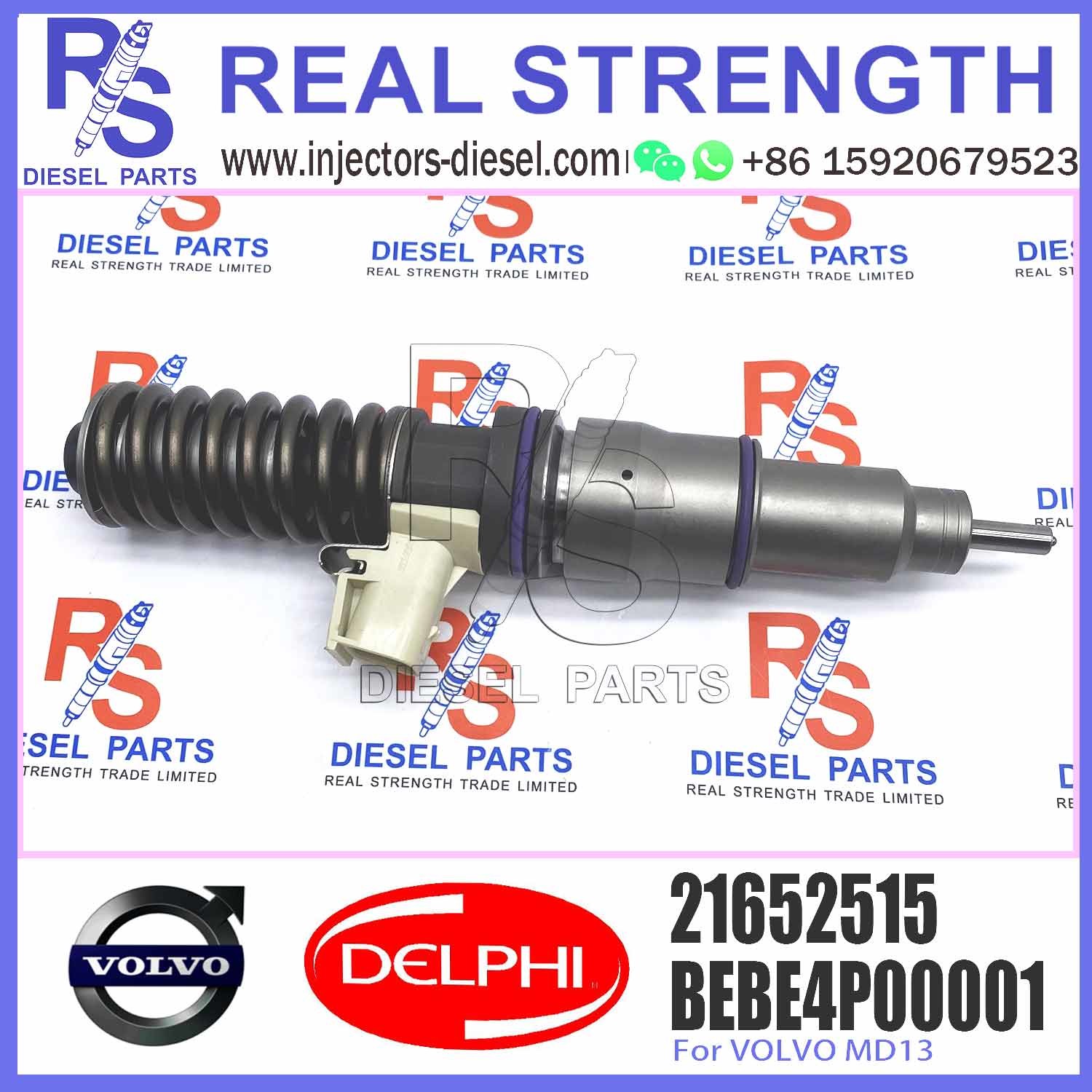MD9 Diesel Engine Fuel Unit Injector BEBE4D45001 21947762 21379931 BEBE4D18001 22254568 21652515