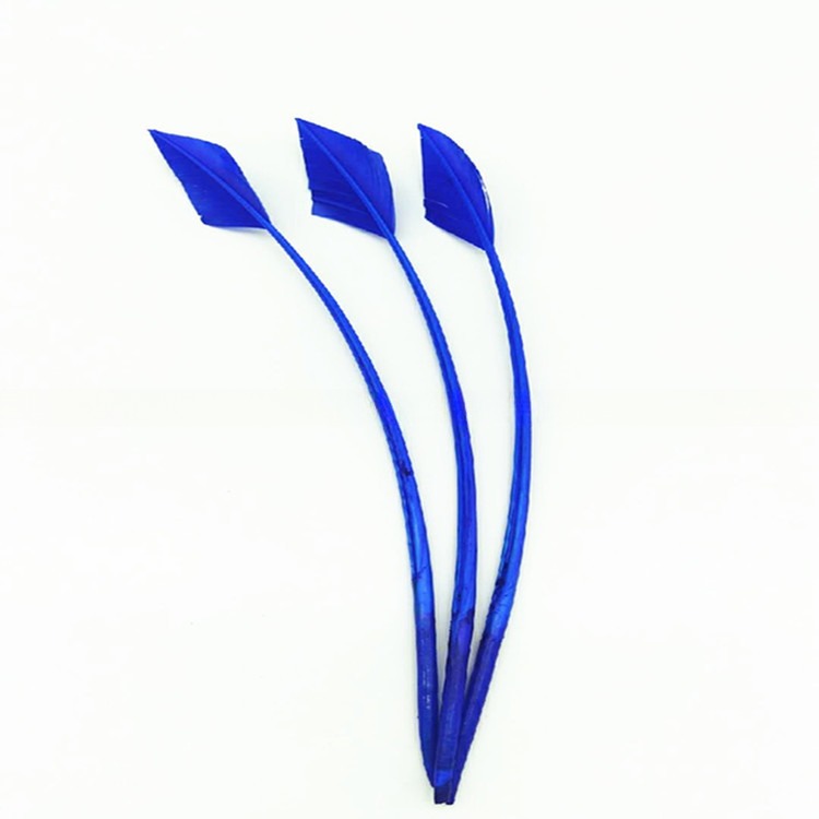 Millinery Supplies 10-12 inch 25-30 cm Turkey Feather for Arrow Head Party Decoration