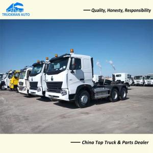 Wholesale SINOTRUK HOWO A7 420HP Trailer Truck Head 102km/h from china suppliers