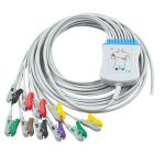 Durable 10Lead ECG Cable IEC Grabber without Connector for Medical Devices