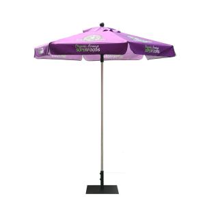 Wholesale Parasol Advertising Beach Umbrellas With Customized Logo Printing / Color from china suppliers