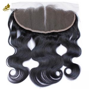 China Light Brown Full Swiss Lace Closure Frontal 13x4  Virgin Human Hair on sale