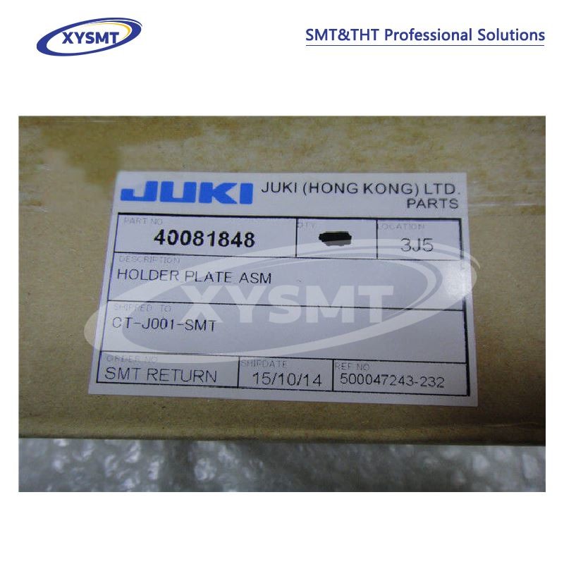 40081848 CTFR FEEDER HOLDER PLATE ASM JUKI machine spare part