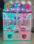 Coin operated clips machine gift vending machine prize game machine