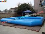 Customized Cool Inflatable Water Pools 10 x 8 meter for water toys, zorb ball