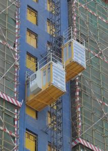 China Rack And Pinion Type Mast Climbing Elevator SC300, SC300/300 60M/Min Speed on sale