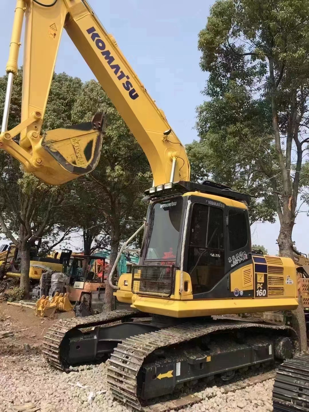 Lower Original Japan Mini Excavator Used Komatsu PC55 PC56 PC60 PC78 PC128 PC138 Excavator
