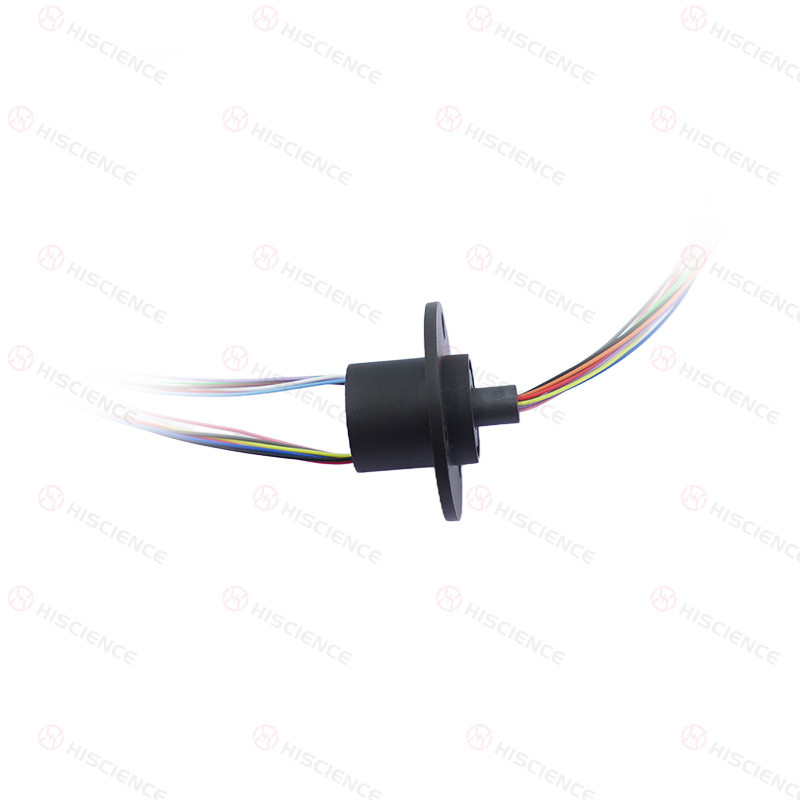 Medical Equipment Through Bore Slip Ring Capsule 12 Circuits 2A