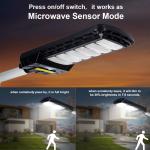 Lithium Battery 100w 150w All In One Solar LED Street Light Control Waterproof