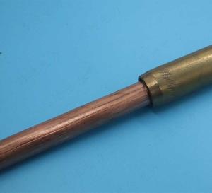 Wholesale Brass Earth Rod Spike Copper Bonding Electrical Equipment Potable Hv Earthing from china suppliers