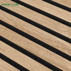 Wholesale Office Easy Cleaning Acoustic Wood Panel Wall With Veneer Surface from china suppliers