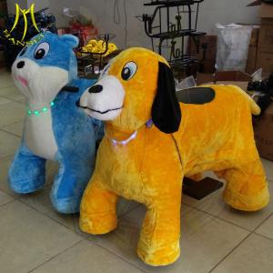 Wholesale Hansel amusement equipment children electric mountable plush animal rides from china suppliers