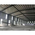 Welded H-shaped Steel Frame Structural Metal Garage Farm House Storage Building
