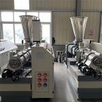 High Efficiency Plastic Pipe Extrusion Machine Dual Screw Extruder