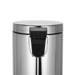 Stainless Steel Rolling Cover Dustbin for Sustainable Waste Management 3L/5L/8L