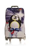 Durable Cartoon Kids Hard Shell Luggage For School Aluminum Handle
