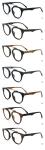 Vintage Manual Wood Grain Acetate Optical Glasses Frame MR 0361