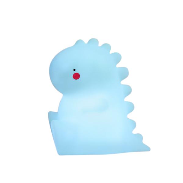 LED Dinosaur Silicon Color Changing Night Light Creative Toy Lamp for Baby Room