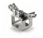 CNC Machined Aluminum Machinery Parts Threaded Inserts CNC Customized Service