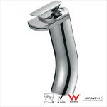 Lead Free Brass Waterfall Faucet For Vessel Sink / Oil Rubbed Bronze Kitchen