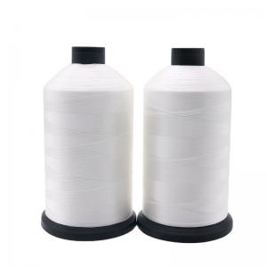 Wholesale Fast Sample Lead Time 210d/3 White Polyester Sewing Thread for Quilting Machine from china suppliers