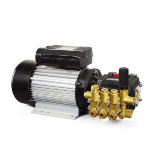 Wholesale POWERJET LM-BM-DS High pressure mist fog machine brass plunger pump motor unit 100bar 1L/min from china suppliers