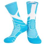 Top design custom compression sports socks soccer baseball running socks with