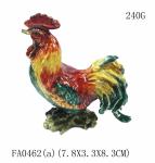 Jewlery packaging box rooster shape jewelry box rooster style jewelry box