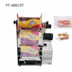 800W Semi Auto Manual Food Tray Sealer Plastic Tray Sealer Nitrogen Filling