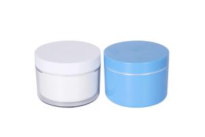 Wholesale 300g Heavy Wall Round Leakproof Acrylic Cream Jar For Cosmetic from china suppliers