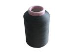 Black Dope Dyed Polyester Spun Yarn 36F DTY High Tenacity Gentle Luster