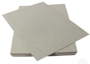 China Grade AA Thin Carton Cardboard Sheets 1mm Grey Card Board Paper on sale